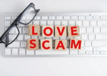 Ilustrasi love scamming