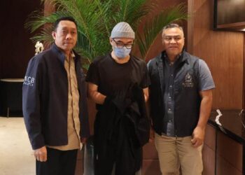 Pemulangan Michael Steven, bos Kresna Life ke Indonesia. Foto: Dok. Divhubinter Polri
