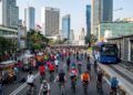Aktivitas warga saat Car Free Day tanpa kendaraan