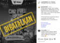 Tangkapan layar unggahan akun IG Pemkot Kediri.