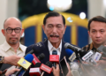 Ketua Dewan Ekonomi Nasional (DEN) Luhut Binsar Pandjaitan beserta jajaran di Istana Merdeka, Jakarta, pada Selasa, 9 Juni 2026. Foto: BPMI Setpres/Muchlis Jr