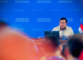 Presiden Prabowo Subianto pada penutupan Sarasehan Kebangsaan Konvensi Sains, Teknologi, dan Industri Indonesia (KSTI) Tahun 2026 yang digelar di Jakarta International Convention Center (JICC), Jakarta, pada Minggu, 28 Juni 2026. Foto: BPMI Setpres/Laily Rachev
