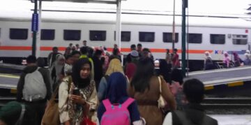 Tampilan aplikasi Access by KAI dengan fitur baru pemesanan tiket kereta api