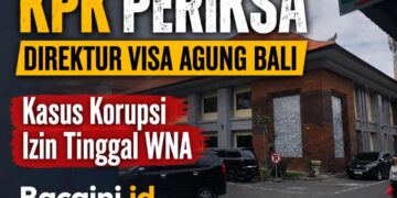 Petugas KPK melakukan pemeriksaan saksi terkait kasus dugaan korupsi pengurusan izin tinggal warga negara asing di Bali