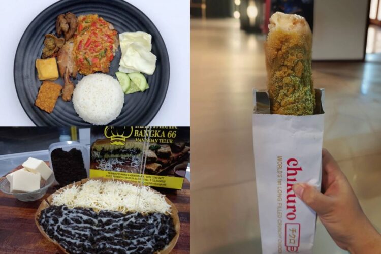 Kuliner Indonesia viral di Malaysia berupa ayam gepuk Chikuro dan martabak manis