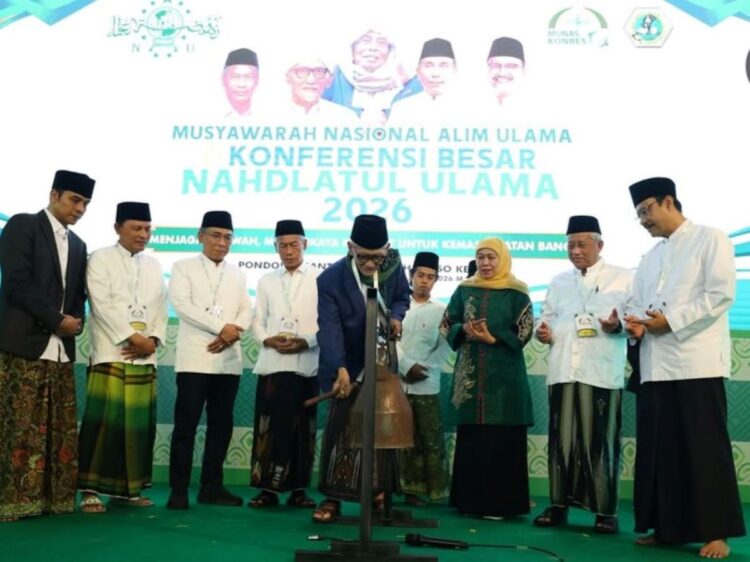 Pembukaan Munas Konbes Alim Ulama NU di Pondok Pesantren Al-Falah Ploso Kediri