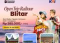 Kereta api KAI Daop 7 dalam program Rail Tour Jawa Timur menuju destinasi wisata Blitar