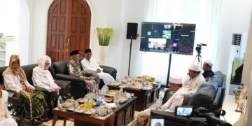 Forum silaturahmi Masyayikh NU di Ponpes Al Falah Ploso Mojo. Foto: istimewa