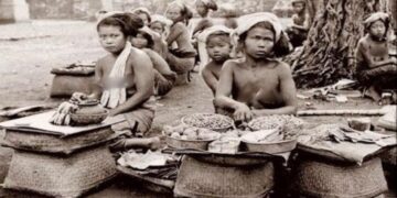 Ilustrasi sejarah Bali dari era Bali Mula hingga invasi Kerajaan Majapahit tahun 1343 Masehi