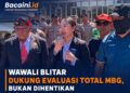 Wakil Wali Kota Blitar Elim Tyu Samba mendukung aksi damai yang menuntut evaluasi total Program Makan Bergizi Gratis di Kota Blitar
