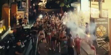Dirjen Imigrasi Hendarsam Marantoko mengumumkan pencekalan dua WNA penyelenggara Bali Silent Disco di Canggu, Bali