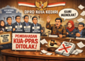 Ilustrasi kekosongan pimpinan di Pemkot Kediri. Foto: bacaini by AI