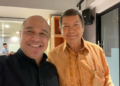 Ari Supit (kiri) bersama Hashim Djojohadikusumo. Foto: IG@ari_supit