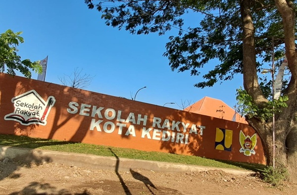 Bangunan Sekolah Rakyat di Kota Kediri. Foto: humas