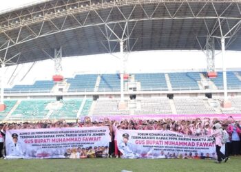 Dokumentasi penyerahan SK PPPK beberapa waktu lalu