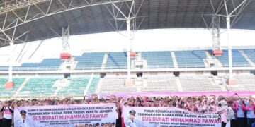 Dokumentasi penyerahan SK PPPK beberapa waktu lalu