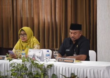 Pj. Sekretaris Daerah Kota Kediri dan Plt. Sekwan Kota Kediri.