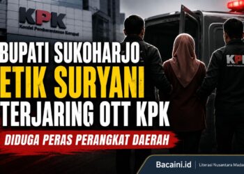 Bupati Sukoharjo Etik Suryani dibawa KPK ke Jakarta usai terjaring operasi tangkap tangan terkait dugaan pemerasan perangkat daerah