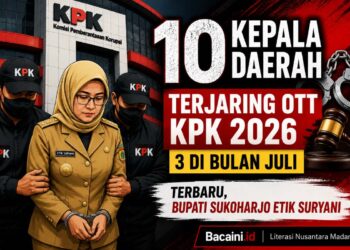 Bupati Sukoharjo Etik Suryani terjaring OTT KPK terkait dugaan pemerasan terhadap perangkat daerah pada Juli 2026