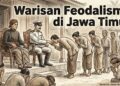 Ilustrasi budaya feodalisme di Jawa Timur yang masih memengaruhi hubungan sosial, birokrasi, dan kehidupan ekonomi masyarakat