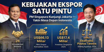 Akibat Pintu Ekspor Sawit Satu Pintu, PM Singapura Berkunjung ke Jakarta dan Yakin akan Masa Depan Indonesia — Meski Ekstradisi Paulus Tannos Masih Seret