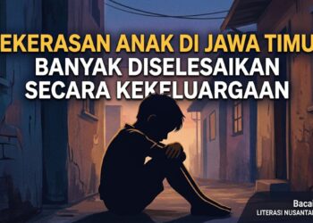 Ilustrasi anak korban kekerasan sebagai sorotan Hari Anak Nasional dengan tingginya kasus di Jawa Timur