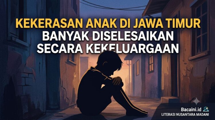Ilustrasi anak korban kekerasan sebagai sorotan Hari Anak Nasional dengan tingginya kasus di Jawa Timur