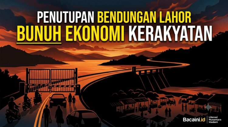 Warga Blitar menolak penutupan Jalan Bendungan Lahor yang diberlakukan PJT I mulai 1 Agustus 2026