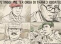 Jenderal Feisal Tanjung, R Hartono, Syarwan Hamid, dan Sutiyoso merupakan petinggi militer Orde Baru yang menjabat saat tragedi Kudatuli atau Kerusuhan 27 Juli 1996