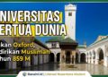 Universitas Al-Qarawiyyin di Fez Maroko universitas tertua di dunia didirikan Fatima al-Fihri tahun 859 M
