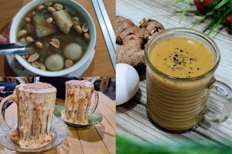 Wedang tradisional Nusantara seperti Wedang Ronde, Sarabba, dan Teh Talua kaya rempah untuk menghangatkan tubuh