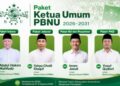 Empat kandidat Ketum PBNU 2026-2031 Imam Jazuli Gus Yusuf Gus Kikin dan Gus Yahya