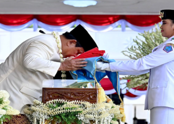 Upacara bendera HUT RI di Istana Negara. Foto: https://presidenri.go.id/