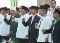 Pembukaan Muktamar di Jombang dihadiri Presiden Prabowo Subianto. Foto: bacaini/syailendra