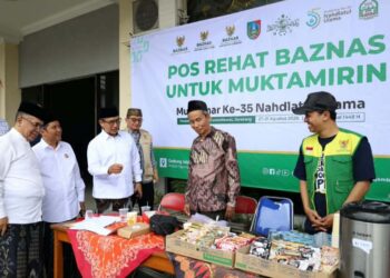 BAZNAS hadir memberikan layanan pada Muktamar ke-35 NU di Jombang
