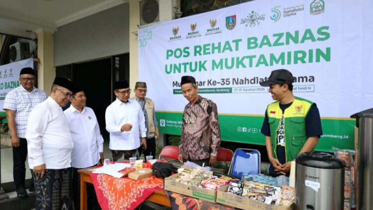 BAZNAS hadir memberikan layanan pada Muktamar ke-35 NU di Jombang