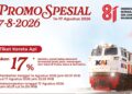 KAI Daop 7 Madiun beri diskon tiket kereta 17 persen