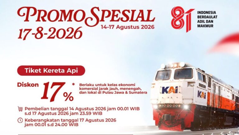 KAI Daop 7 Madiun beri diskon tiket kereta 17 persen