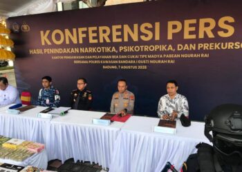 Bea Cukai Ngurah Rai gagalkan penyelundupan 10 kg ganja ke Bali