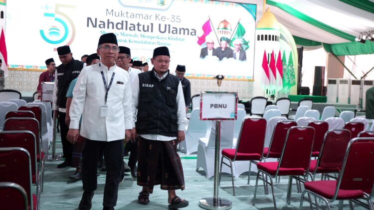 Gus Yahya menjelaskan mekanisme pengusulan calon AHWA Muktamar ke-35 NU