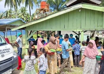 Distribusi makanan dari SPPG untuk korban bencana alam. Foto: BGN