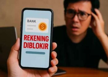 Ilustrasi pemblokiran rekening bank. Foto: freepik