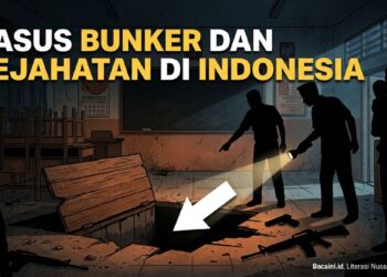 Ilustrasi bunker yang digunakan untuk aktivitas ilegal