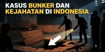 Ilustrasi bunker yang digunakan untuk aktivitas ilegal