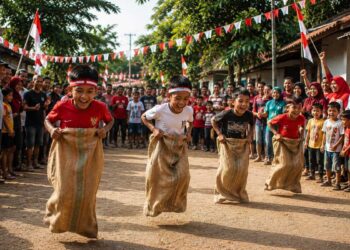 Lomba 17 Agustus di Indonesia