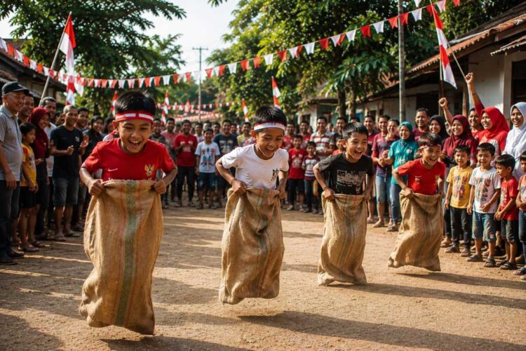 Lomba 17 Agustus di Indonesia