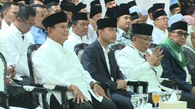 Presiden Prabowo Subianto membuka Muktamar ke-35 NU di Ponpes Tambakberas Jombang