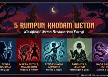 5 rumpun khodam weton menurut primbon Jawa