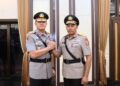 Sertijab Brigjen Pol Hengki Haryadi (kiri) kepada Brigjen Pol Yulius Audie Sonny Latuheru (kanan). Foto: istimewa