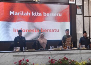 Pembacaan nota keuangan di Kantor DPRD Kota Kediri. Foto: Humas